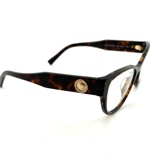Versace Tortoiseshell Optical Glasses - Brown - ALL INCLUSIVE NWOT - Demo - Picture 6 of 11
